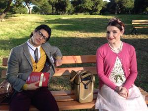 "Tomorrow" video still from Gianluca - Maltese Eurovision Representative