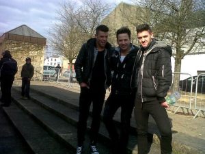 Ireland's Eurovision 2013 contestant Ryan Dolan and his Backing Dancers
