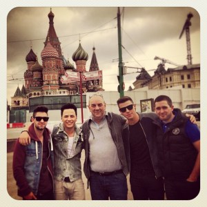 Ireland's Eurovision Representative 2013 - Ryan Dolan in Russia