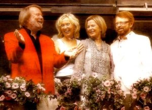 ABBA reunion rumors took another step forward yesterday (Photograph Courtesy of Abbamikory.com)