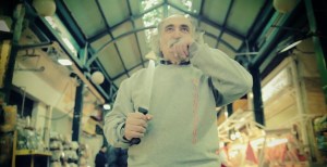 Agathonas Iakovides - Greek Eurovision Representative 2013 lashes out at Eurovision In Concert in Amsterdam. Picture courtesy of YouTube