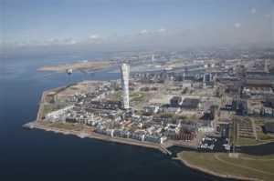 Malmo loclas cash in on Eurovision - Photograph courtesy of greentechvisits