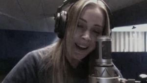 Anouk - Netherlands Eurovision Representative 2013 - First Rehearsal. Photograph courtesy of Vimeo