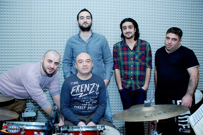 Dorians - Armenia Eurovision Representatives 2013. Photograph courtesy of Facebook