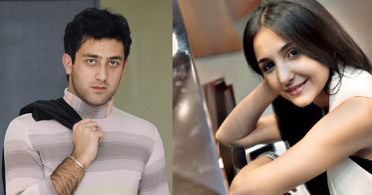 Sophie and Nodi - Georgia Eurovision Representatives 2013 - Photograph courtesy of Facebook