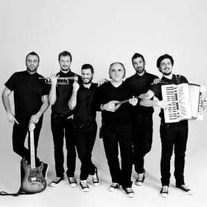 Koza Mostra feat. Agathon Iakovidis - Greek Eurovision Representatives 2013. Photograph courtesy of Facebook