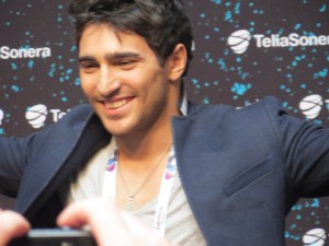 Farid Mammadov - Azerbaijan Eurovision Representative 2013 - Photograph Eurovision Ireland