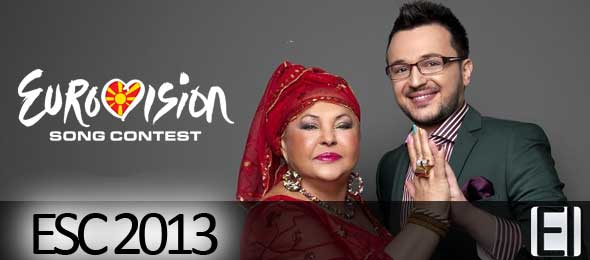 Esma and Lozano - FYR Macedonia Eurovision 2013 Representatives. Photograph courtesy of Facebook