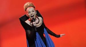 Rona Nishliu - Albanian Eurovision 2012 contestant and winner of the Barbara Dex Award - Photograph courtesy of Eurovoix 