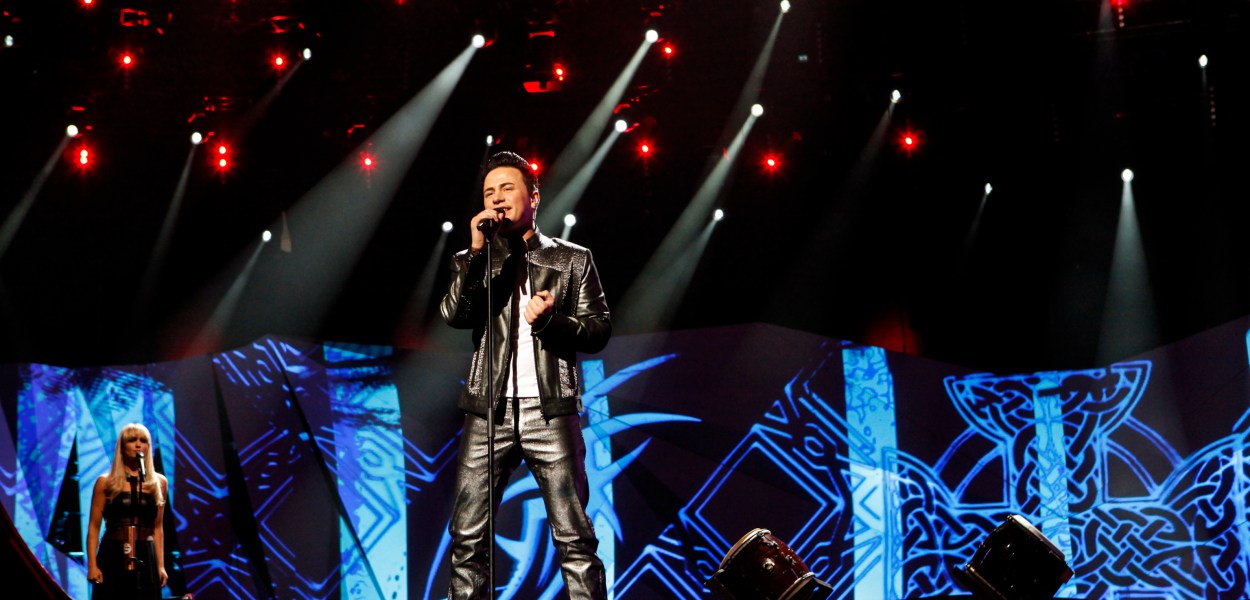 Ireland's Ryan Dolan : First rehearsal © Thomas Hanses (EBU)