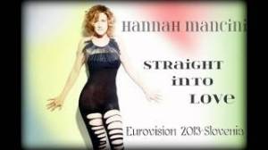 Hannah - Slovenia Eurovision 2013 - First Dress Rehearsal. Photograph courtesy of Facebook