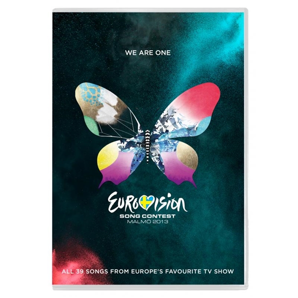 The Official Eurovision 2013 DVD available to buy now on-line. Photograph courtesy of www.eurovisionshop.tv