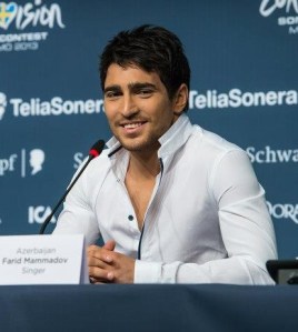 Farid Mammadov who represented Azerbaijan at Eurovision 2013. Photograph courtesy of EuroMedia Group