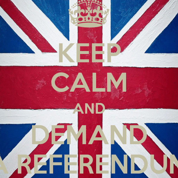Uk Referendum on Eurovision Participation? Photograph courtesy KeepCalm