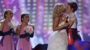 Krista Siegfrids - Finnish Eurovision Representative 2013. Photograph courtesy of the Australian.com.au