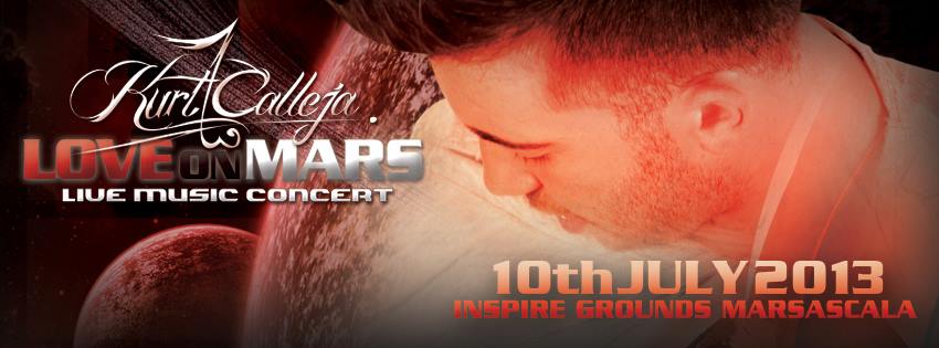 Love On Mars - Kurt Calleja, Gianluca Bezzina and Chiara - Maltese Eurovision Stars performa Charity Concert. Photograph courtesy of Kurt Calleja Facebook