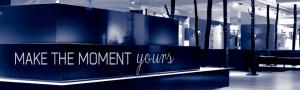 "Make The Moment Yours" - Bella Center Copenhagen. Photograph courtesy of Bellacenter.dk