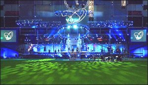 Parken Stadium - The Venue for Eurovision 2001. Photograph courtesy of oocities.org