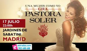 Spanish Eurovision Representative 2012 - Pastora Soler will be in concert in Madrid on July 17th. Photograph courtesy of Pastora Soler Facebook