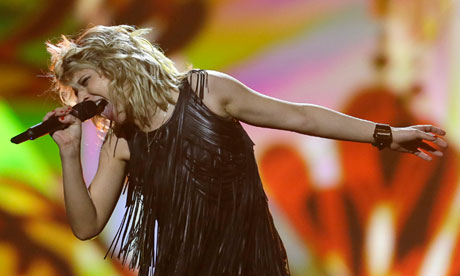 French Eurovision Representative 2013 - Amandine Bourgeois. Photograph courtesy of The Guardian