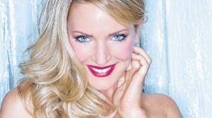 Gina G - Who represented the UK at Eurovision 1996 - takes to the stage at Stockholm Pride 2013. Photograph courtesy of News.Com.Au