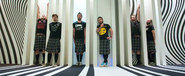 Koza Mostra - Greek Eurovision Representatives 2013. Photograph courtesy of Facebook