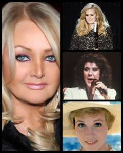 Bonnie Tyler performed by 19 Divas via the amazing Christina Bianco. Photograph Eurovision Ireland