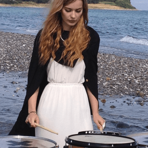 Emmelie de Forest - Hunter & Prey Video Shoot. Photograph courtesy of Facebook