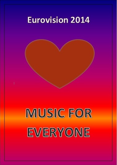 Eurovision 2014 "Music For EVERYONE". Photograph Eurovision Ireland