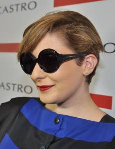 Moran Mazor - What a difference a stylist makes. Photograph courtesy of Facebook