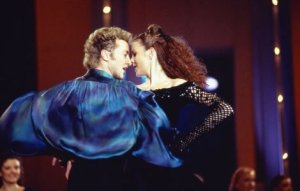 Riverdance - The Interval Act from Eurovision 1994. Photograph courtesy of Tyroneproductions.ie