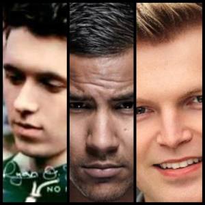 Ryan O'Shaughnessy, Graciano Major and Lee M. Photograph Courtesy Eurovision Ireland and Facebook