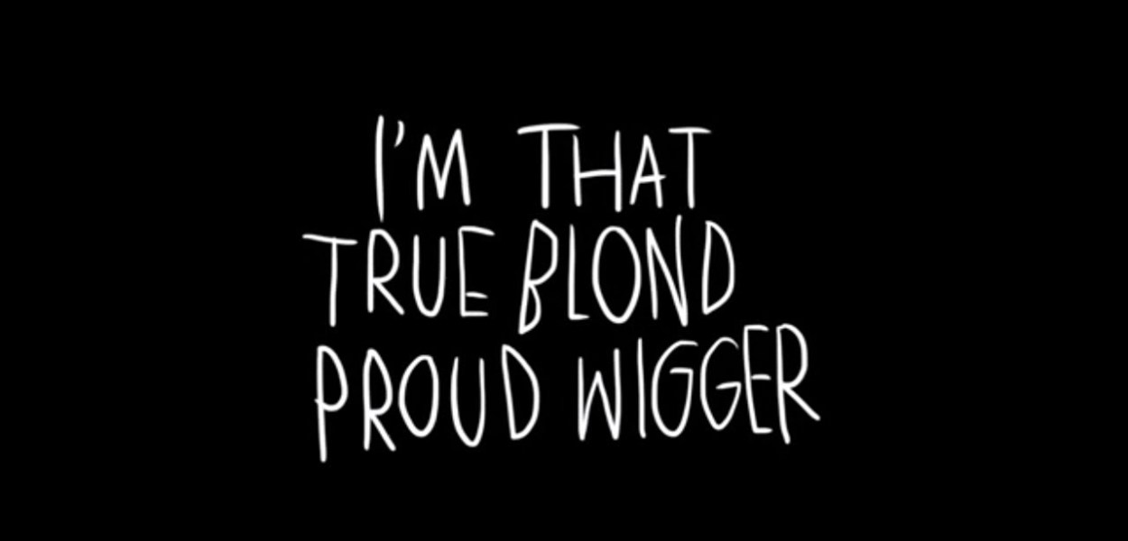 Anouk and her new song "Wigger". Photograph courtesy of YouTube