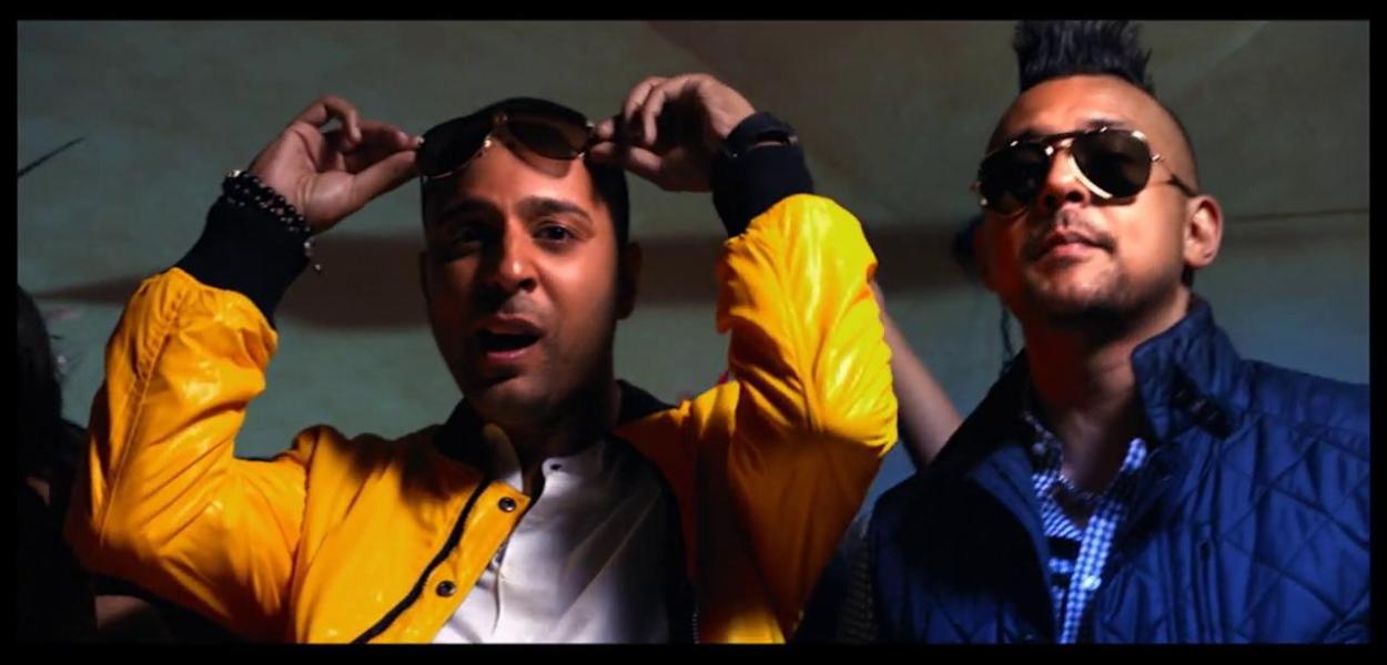 Arash ans Sean Paul - "She Makes Me Go". Photograph courtesy of tape.tv