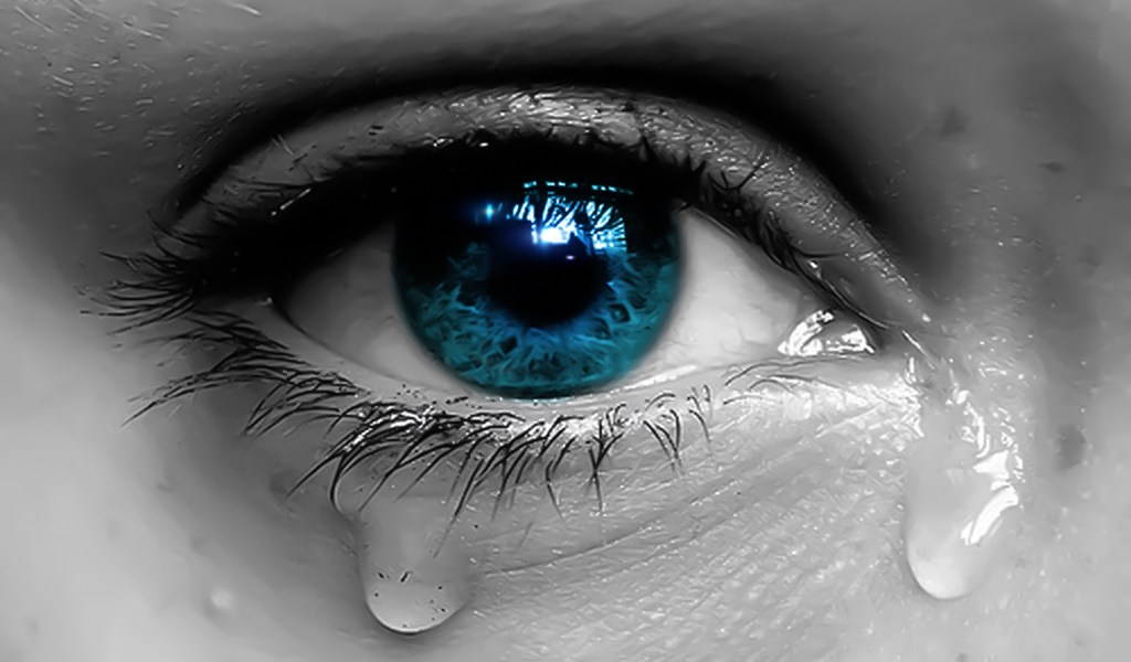 "Only Teardrops" as Eurovision winner cancels her tour. Photograph courtesy of unique-optique