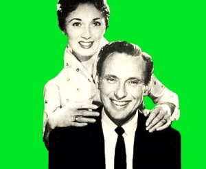 Pearl Carr and Teddy Johnson. UK Representatives at EUrovision 1959. Photograph courtesy of cn.last.fm