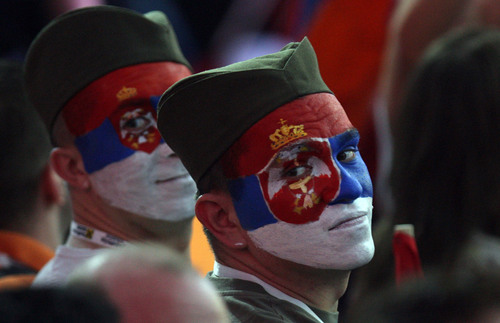 Serbia Eurovision 2015. Photograph courtesy of TANJUG/ TANJA VALIC/bk