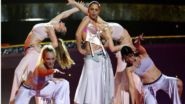 Turkey's Eurovision Winner Sertab Erener. Photograph courtesy of gundem.milliyet.com.tr