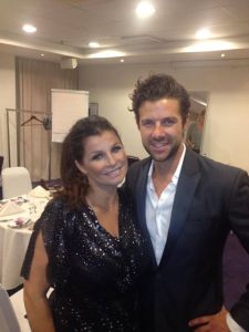 Didrik Solli-Tangen and Eurovision Winner Carola. Photograph courtesy of Didrik Solli-Tangen Facebook