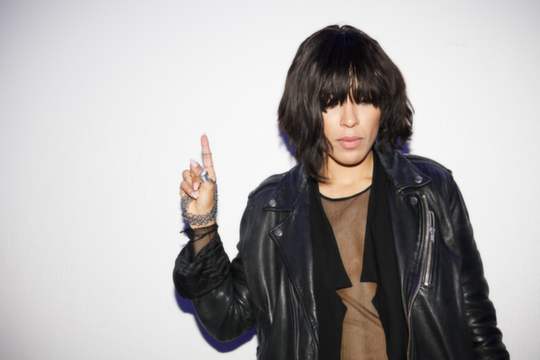 Loreen in Moscow and her new inage. Photograph Courtesy of ROBERT NORDBERG