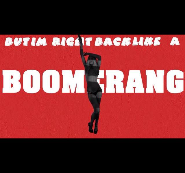 Eric Saade Boomerang. Photograph YouTube