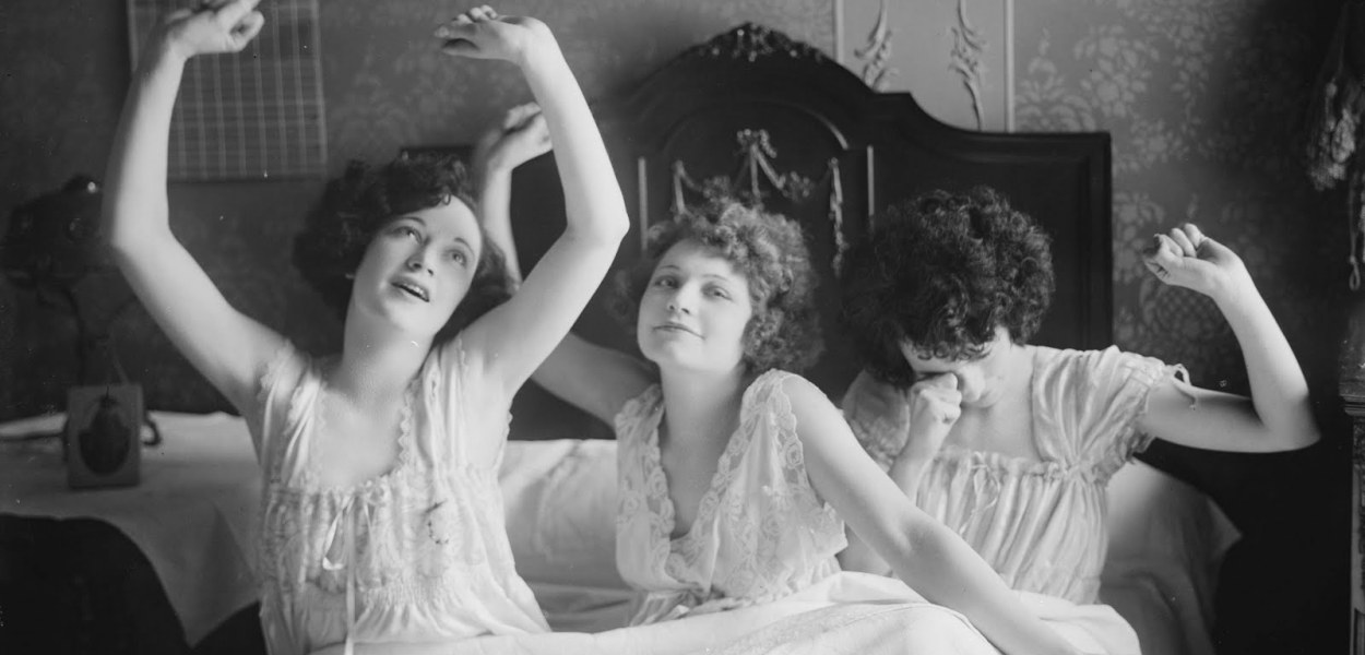 "In Bed With Eurovision Ireland" Photograph courtesy of vintageephemera