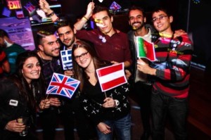 "Euphoria" Eurovision Night in New York on November 16th. Photograph courtesy of Euphoria Facebook page
