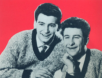 The Allisons - Eurovision 1961. Photo : beatsixties