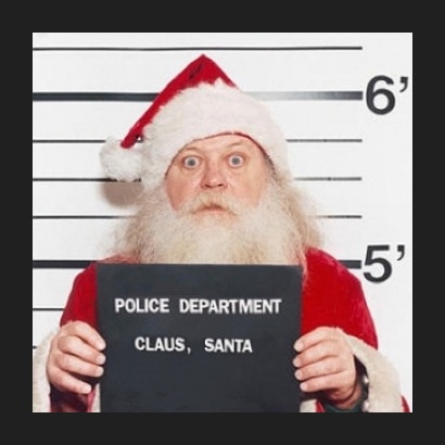 Arrested Santa - Photo artshound