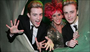 Jedward and Linda Martin cover Krista Siegfrid's Marry Me. Photo : The Sun