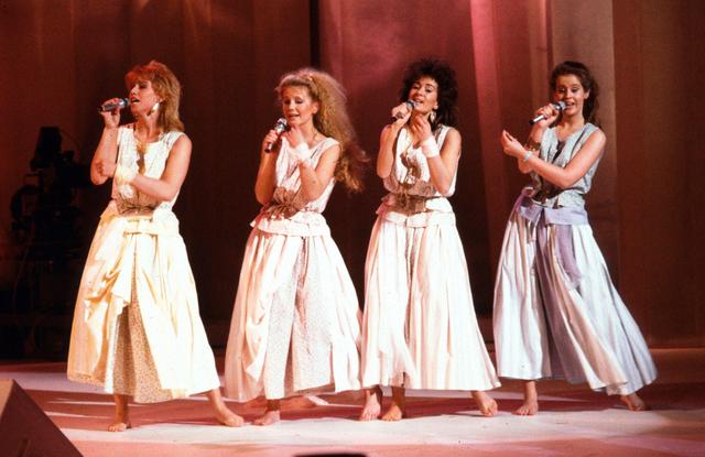 Frizzle Sizzle - reform for Special Guest Appearance at Eurovision In Concert 2014. Photo : Youtube