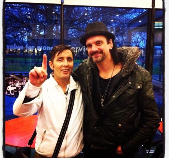 Andrew and Christy Dignam. Photo Andrew Mann Facebook