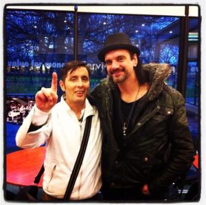 Andrew and Christy Dignam. Photo Andrew Mann Facebook