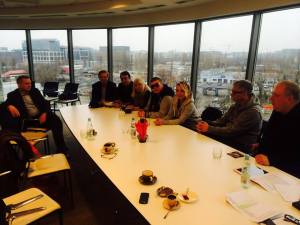 Donatan and Cloe meet TVP to Discuss Eurovision 2014. Photo : Donatan Facebook